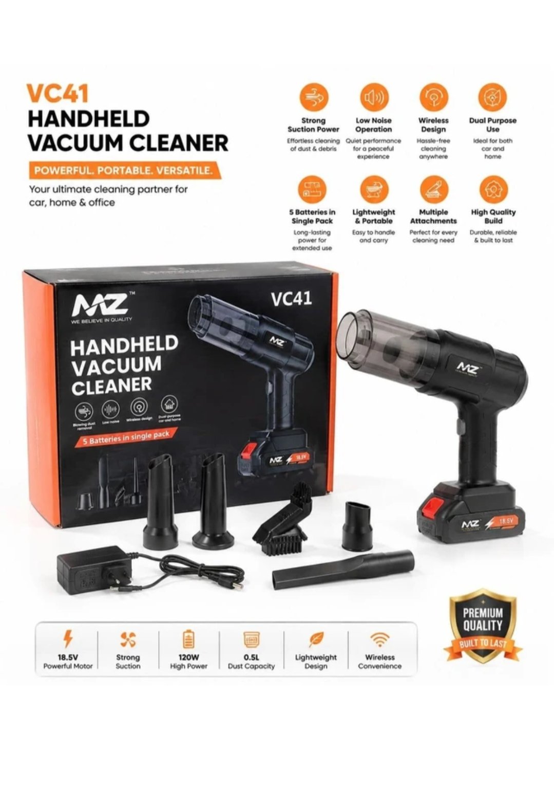 Portable Vacuum Cleaner - Image 2