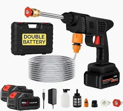 Portable Cordless Car & Bike Pressure Washer Gun