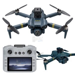 DWM5 Ultra Aircraft Foldable RC Drone with HD Camera, Obstacle Avoidance and Remote Control – Black